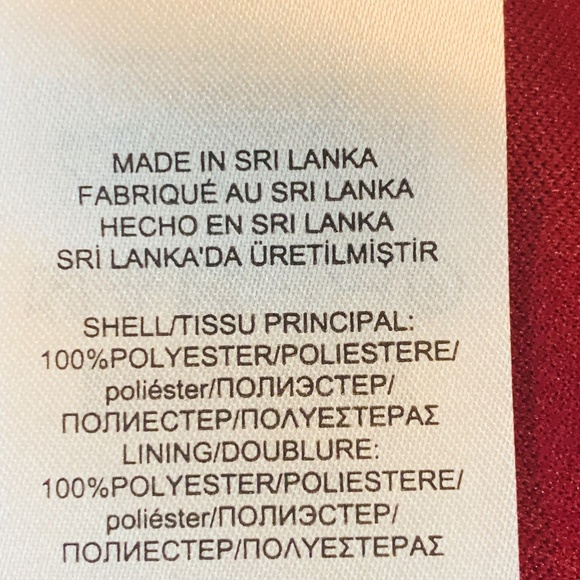 Chaps Buffalo Plaid Red/Black Dress, NWT - Picture 8 of 9